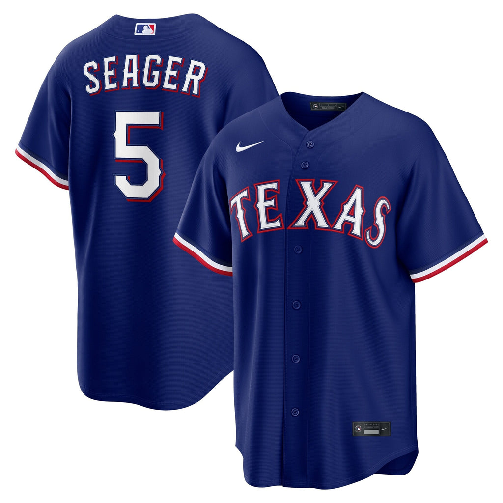 Texas Rangers Corey Seager Royal Alternate 2 Replica Baseball Jersey