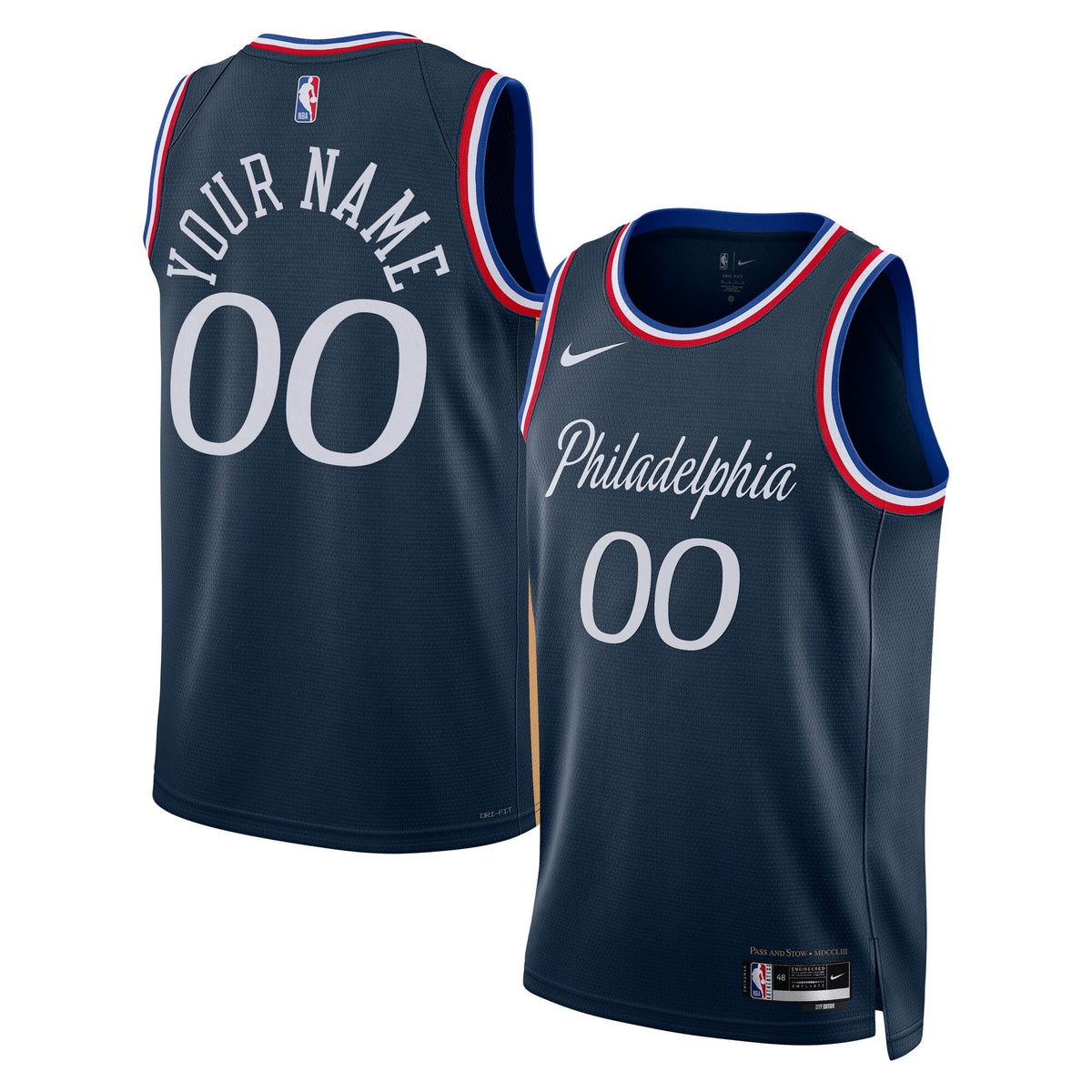 Philadelphia 76ers 2025/26 City Edition Swingman Jersey - Custom