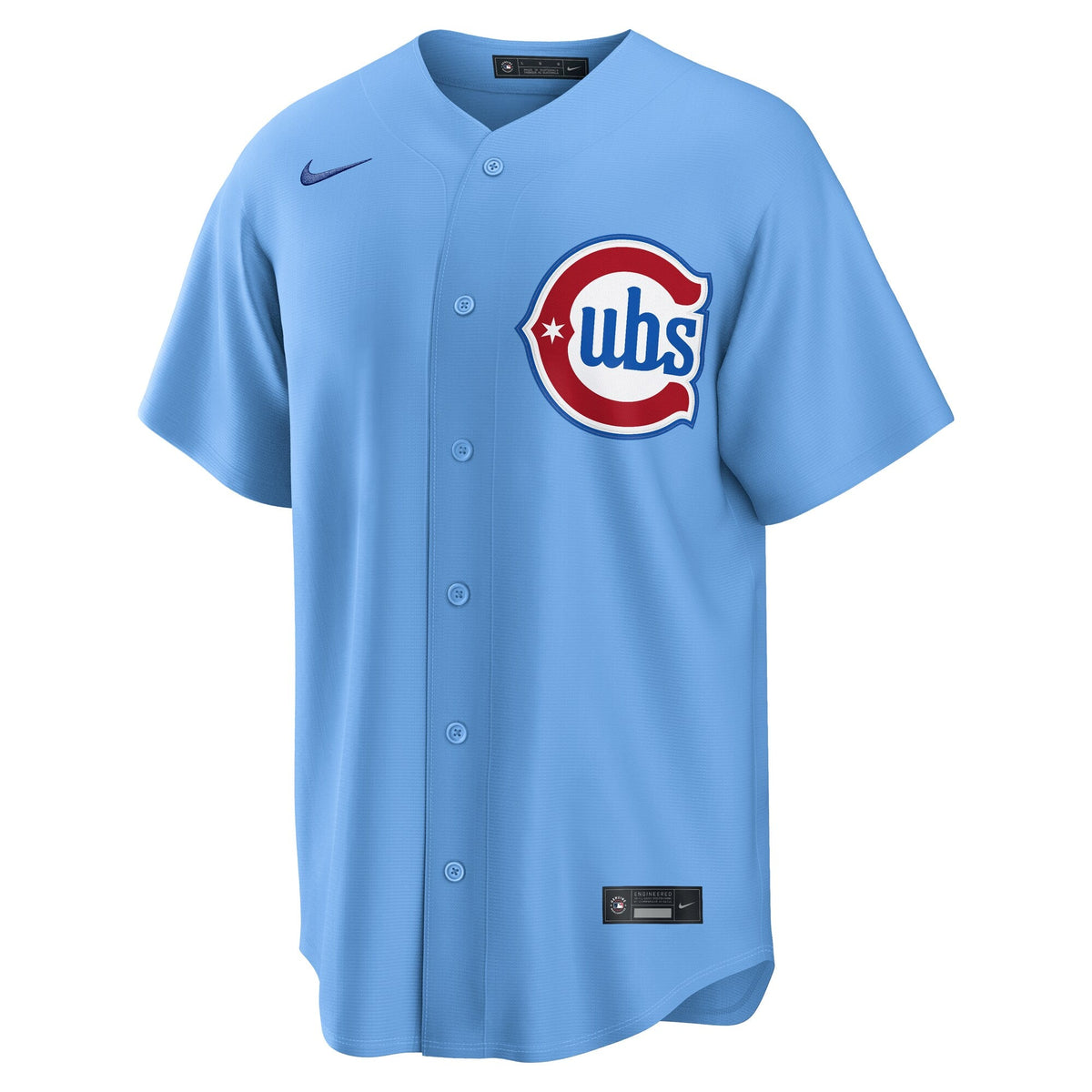 Chicago Cubs Seiya Suzuki Light Blue Alternate Replica Baseball Jersey