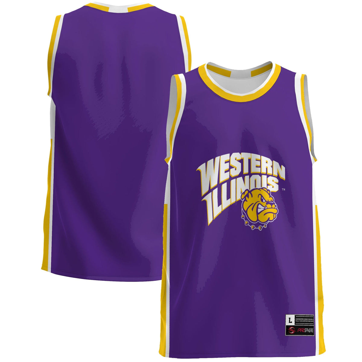 Western Illinois Leathernecks Lightweight Basketball Jersey - Purple