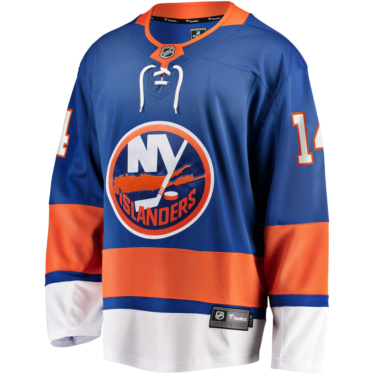 New York Islanders Bo Horvat Blue Home Breakaway Hockey Jersey