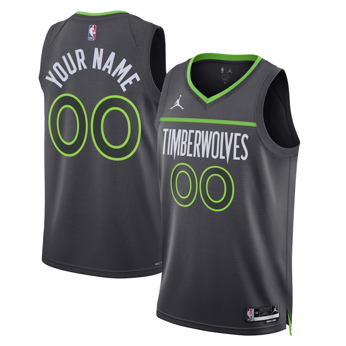 Minnesota Timberwolves Statement Swingman Jersey - Custom