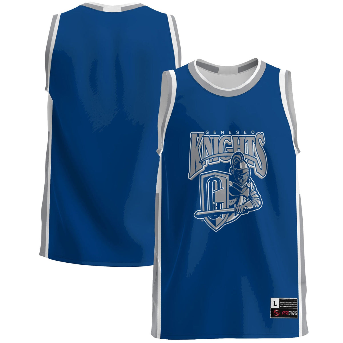SUNY Geneseo Knights Lightweight Basketball Jersey - Blue