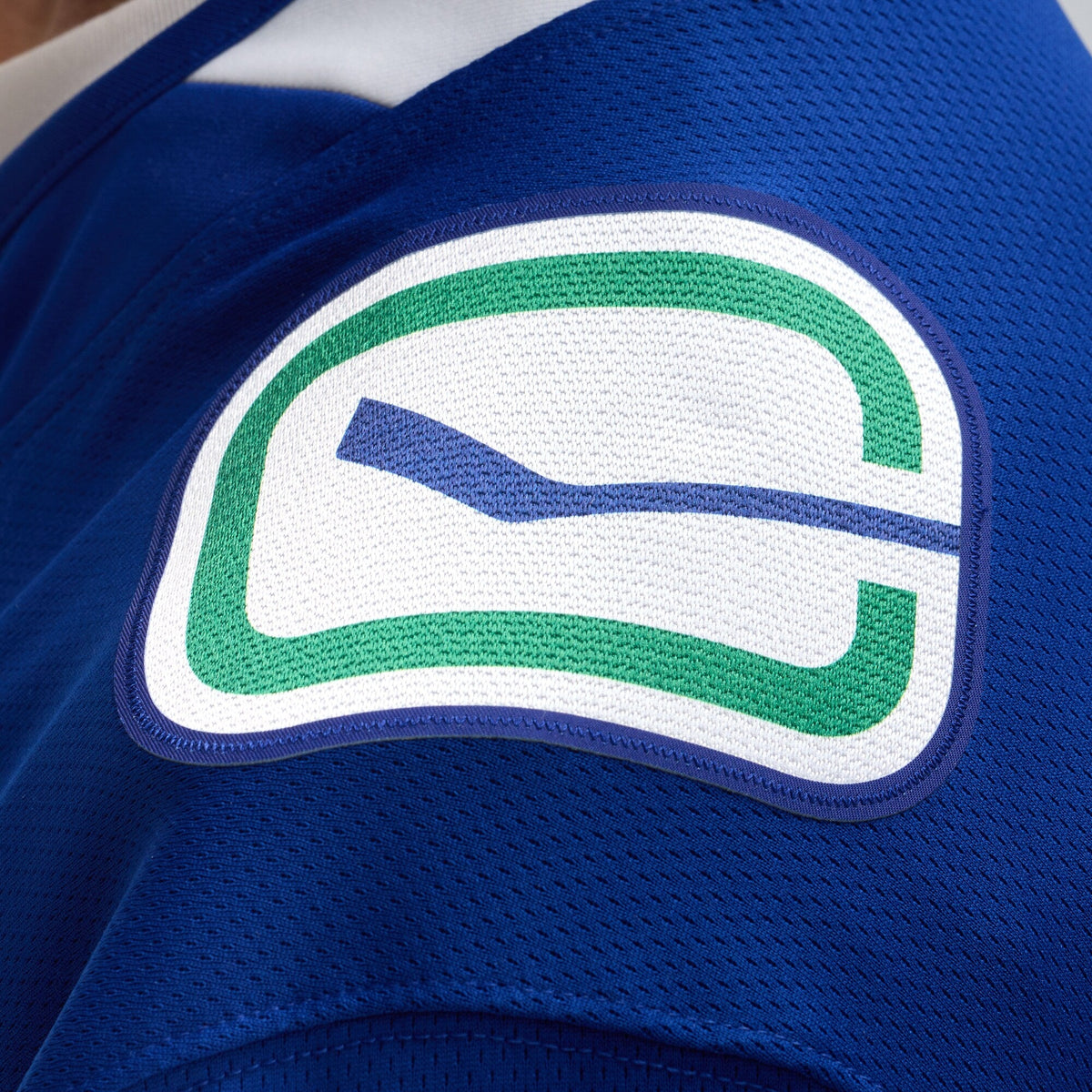 Vancouver Canucks Blue Home Team Breakaway Hockey Jersey