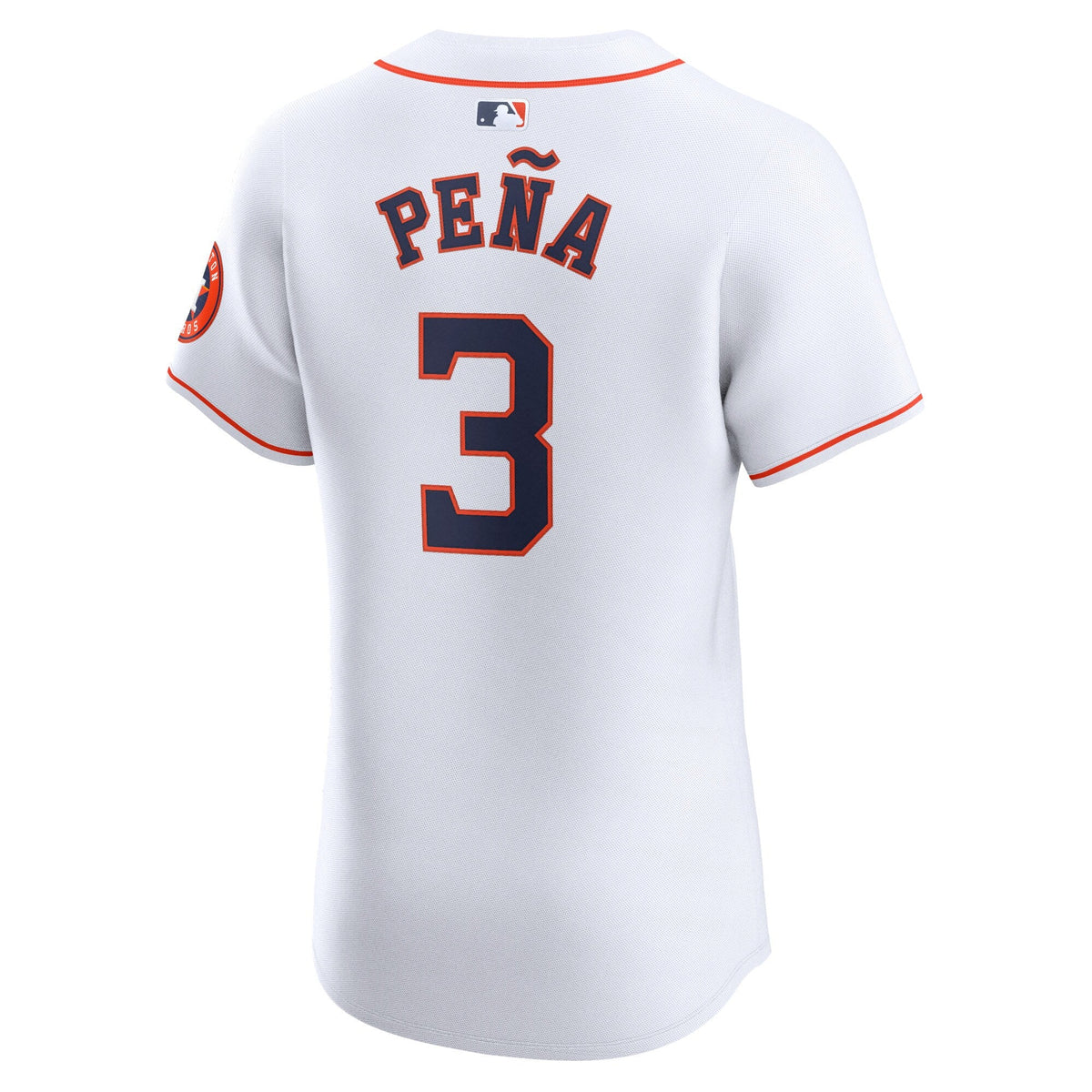 Houston Astros Jeremy Peña White Home Elite Player Baseball Jersey