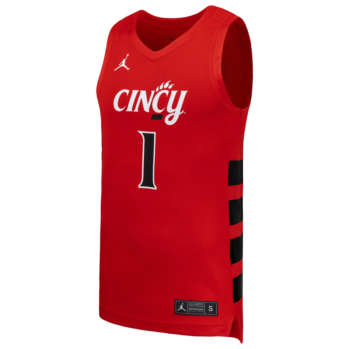 #1 Red Cincinnati Bearcats Replica Basketball Jersey