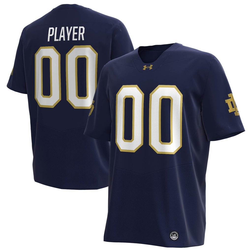 Notre Dame Fighting Irish NIL Pick-A-Player Replica Football Jersey - Navy