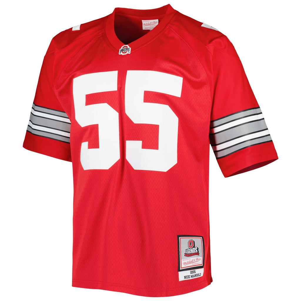 Nick Mangold Ohio State Buckeyes Jersey - Scarlet
