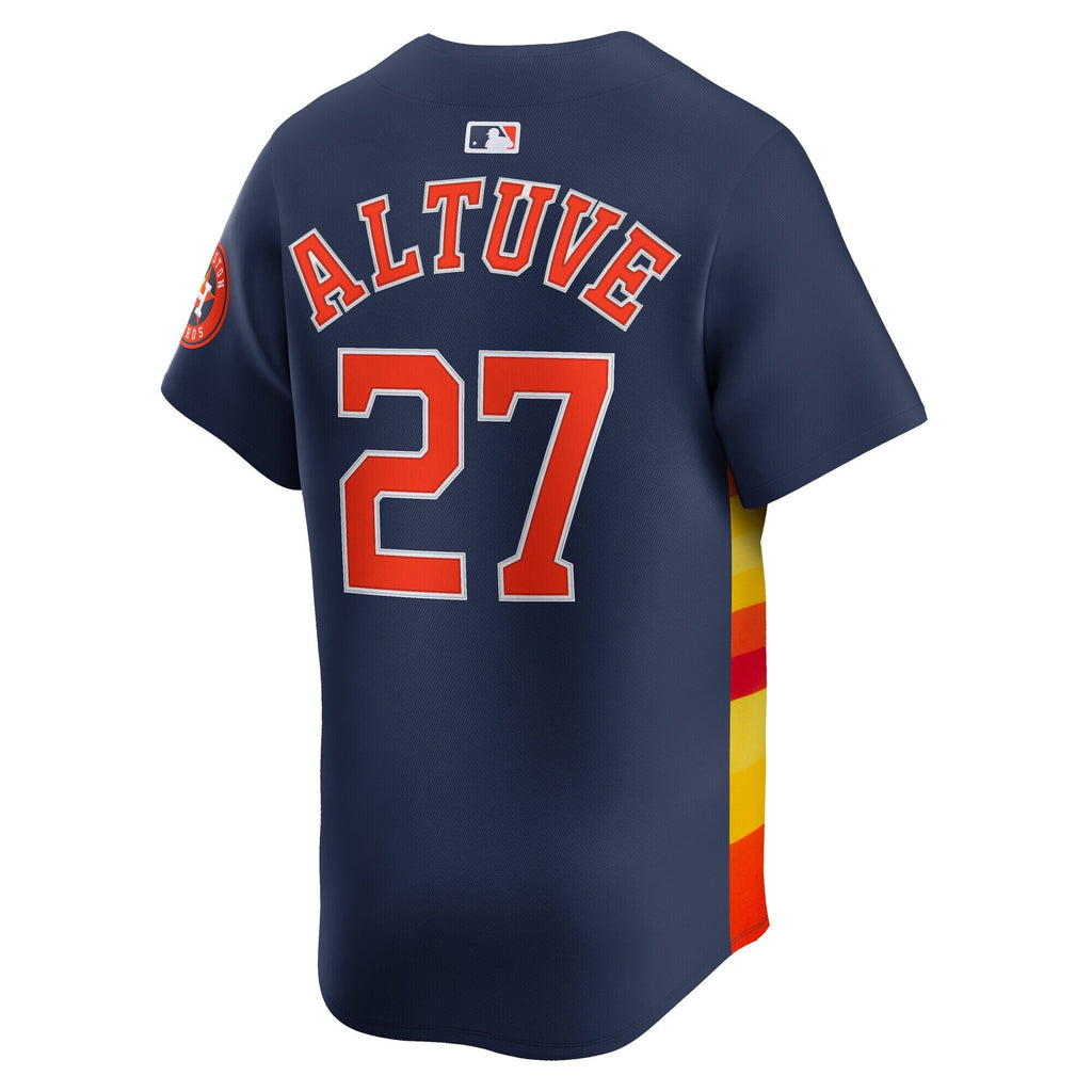 Houston Astros Jose Altuve Navy Alternate Limited Player Baseball Jersey