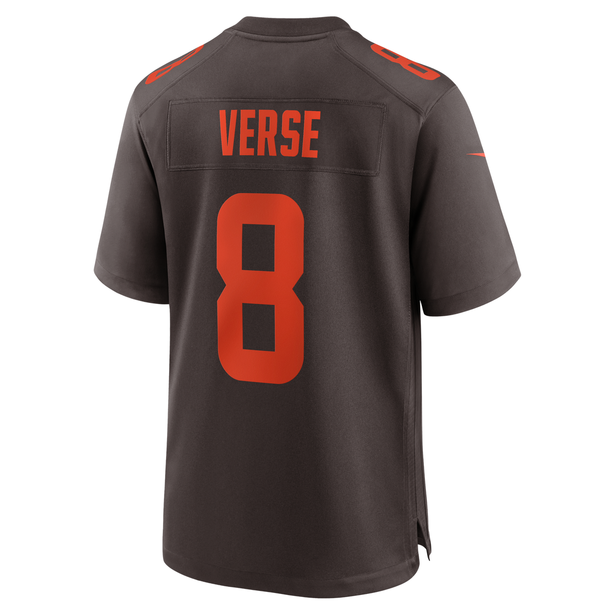 Cleveland Browns Jared Verse Brown Game Football Jersey