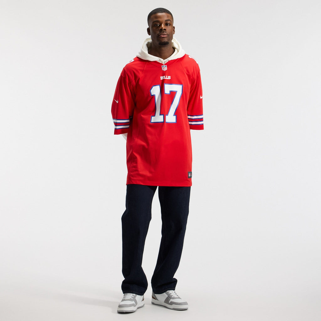 Buffalo Bills Josh Allen Red Alternate Game Football Jersey