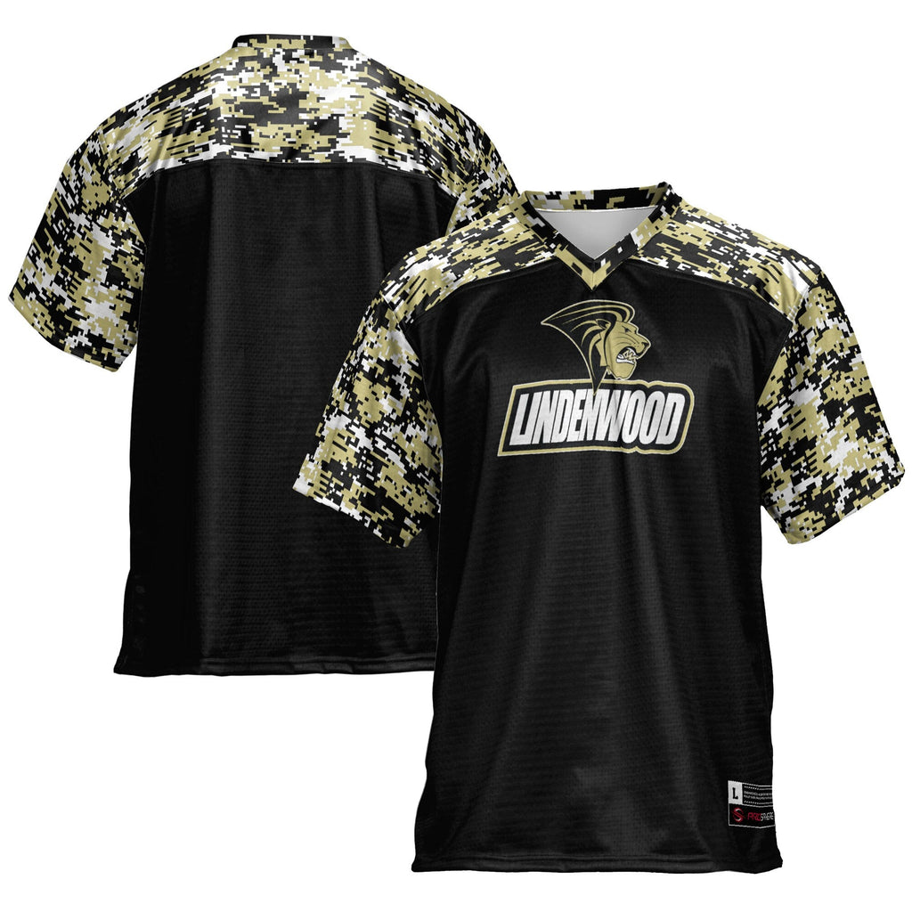 Lindenwood Lions Football Jersey - Black