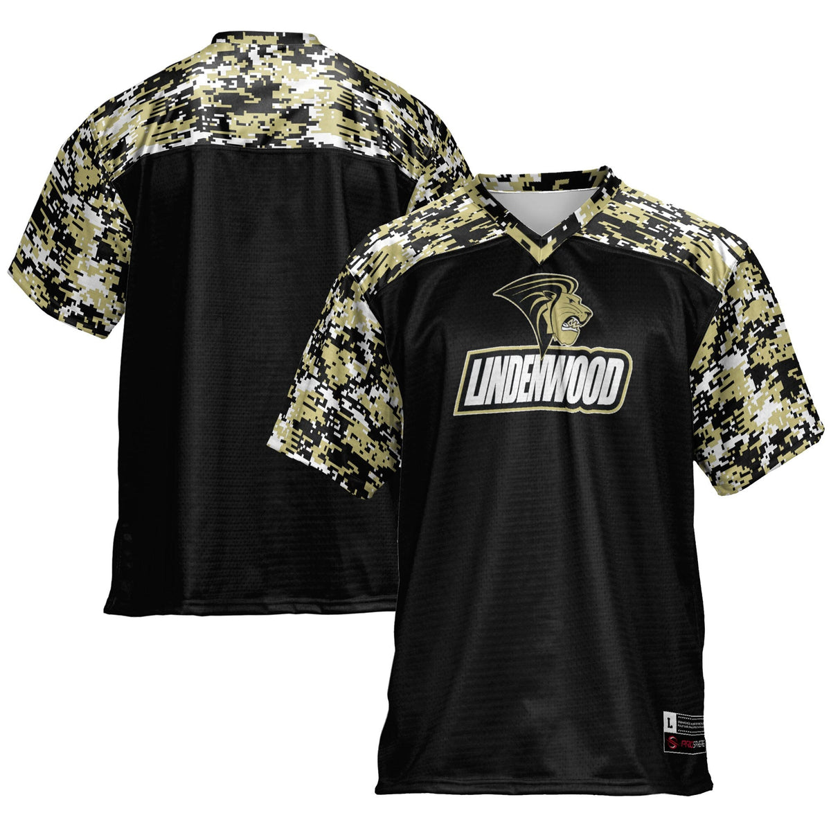 Lindenwood Lions Football Jersey - Black