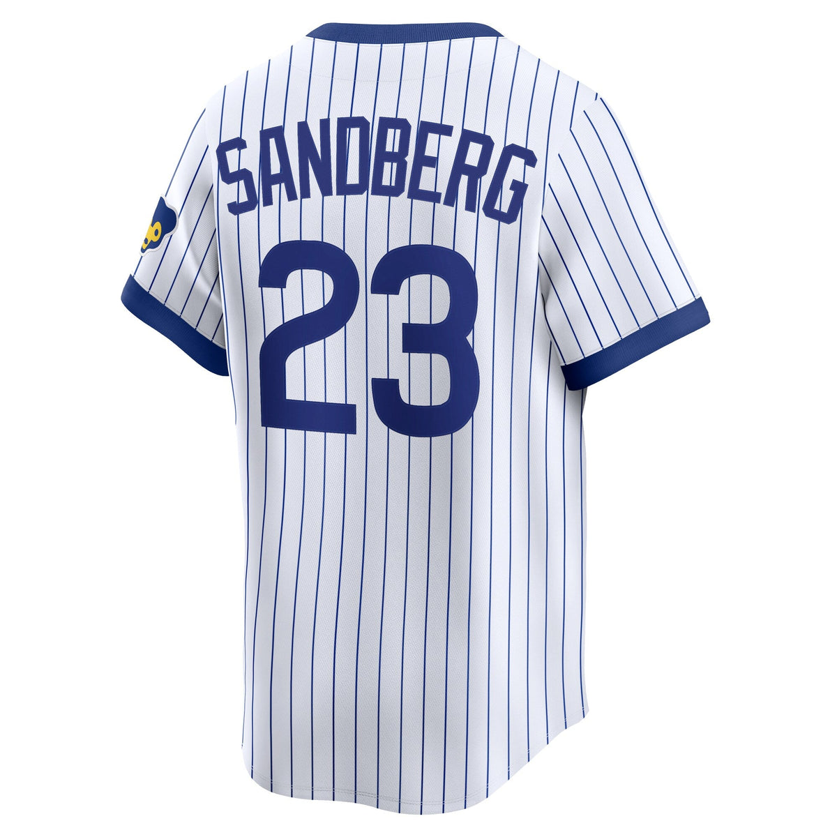 Chicago Cubs Ryne Sandberg White Throwback Cooperstown Collection Limited Baseball Jersey