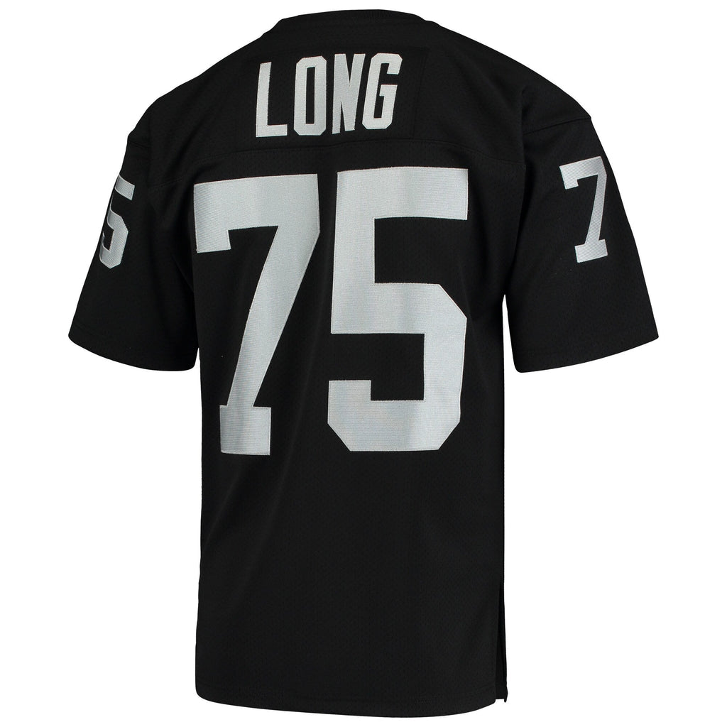 Las Vegas Raiders 1983 Howie Long Black Throwback Retired Player Football Jersey