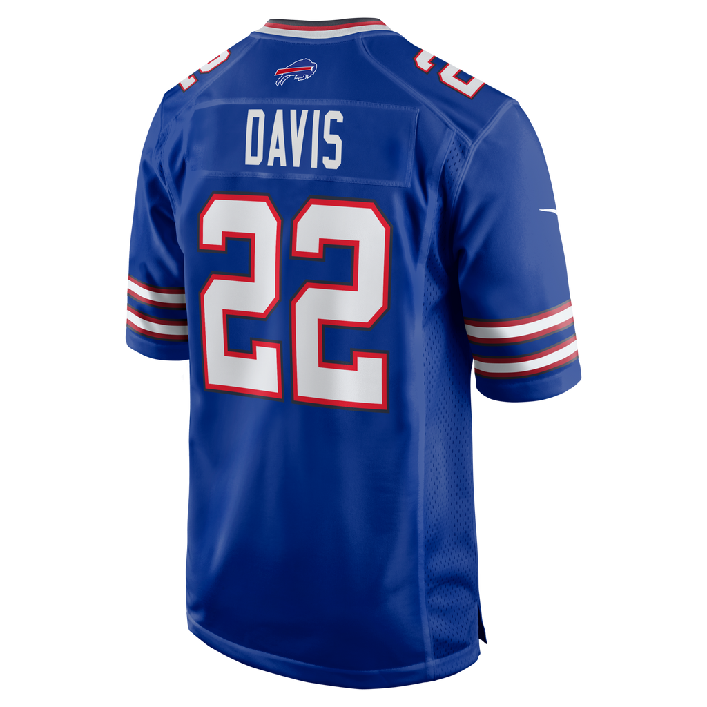 Buffalo Bills Ray Davis Royal Game Football Jersey