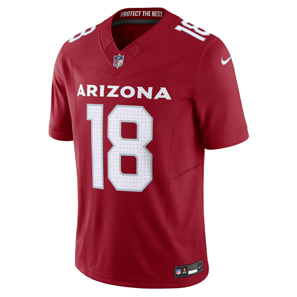 Arizona Cardinals Marvin Harrison Jr. Cardinal Vapor F.U.S.E. Limited Football Jersey