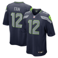 Seattle Seahawks 12s College Navy Team Game Football Jersey