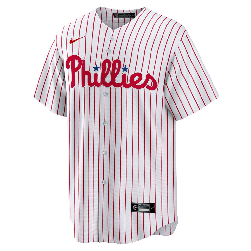 Philadelphia Phillies Cristopher Sanchez White Home Replica Baseball Jersey