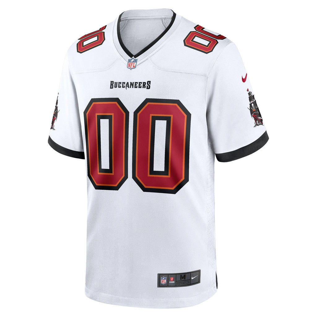 White Tampa Bay Buccaneers White Custom Game Football Jersey