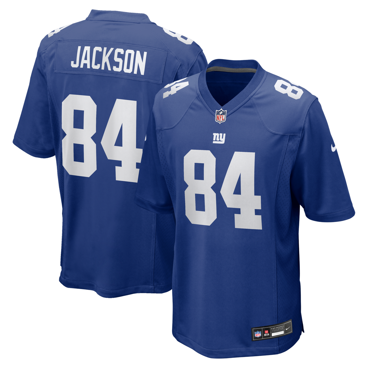 New York Giants Tyree Jackson Royal Game Football Jersey