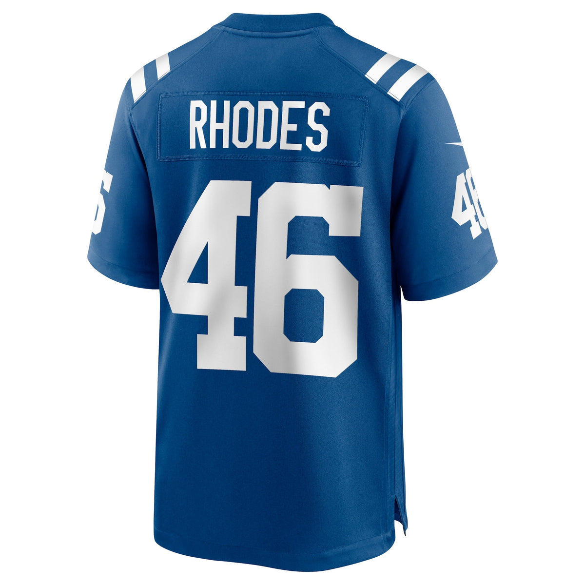 Indianapolis Colts Luke Rhodes Royal Game Football Jersey