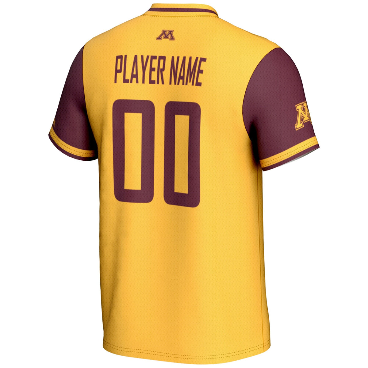Minnesota Golden Gophers NIL Pick-A-Player Lightweight Softball Jersey – Gold