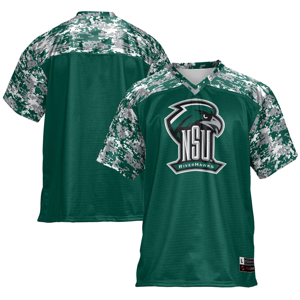 Northeastern State Riverhawks Football Jersey - Green