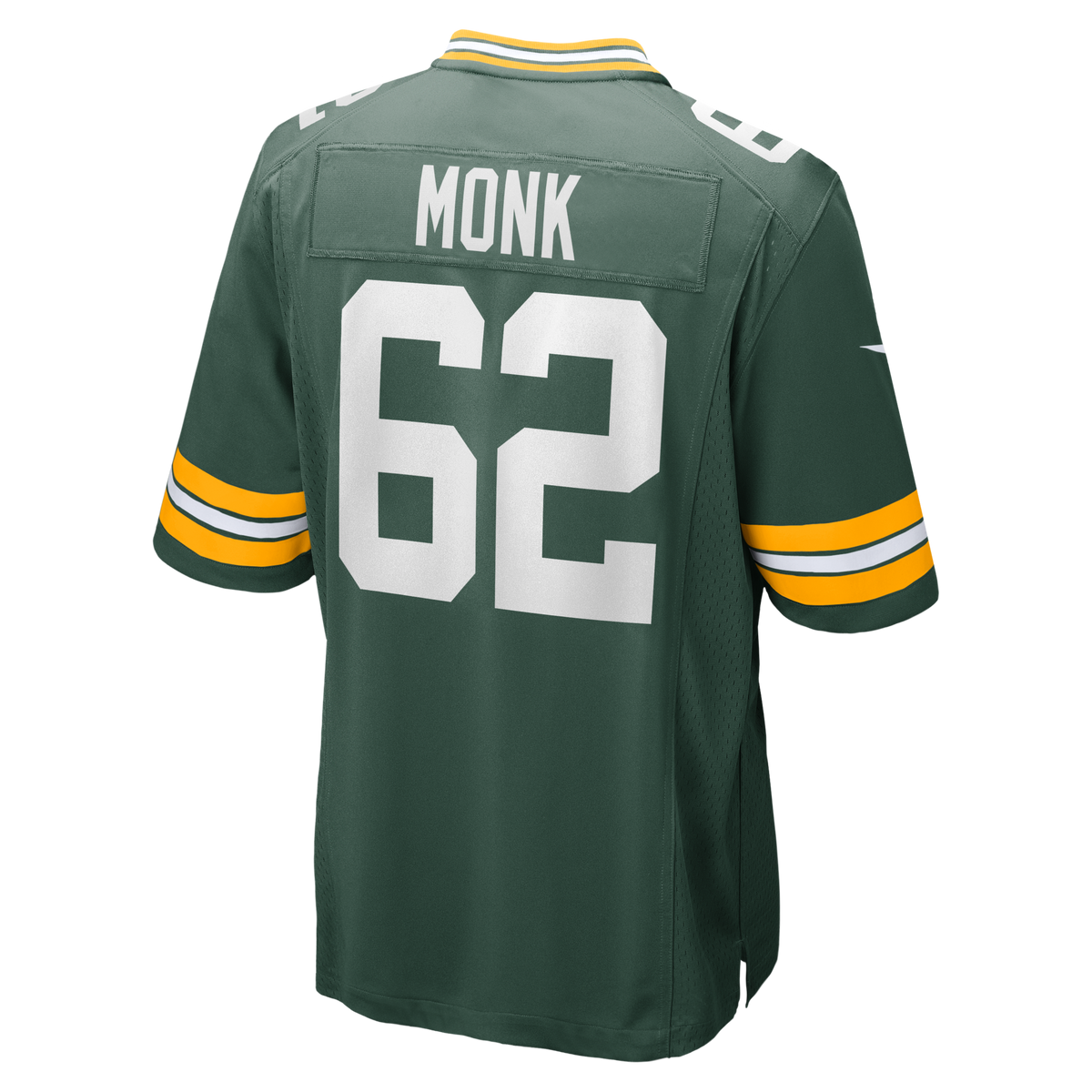 Green Bay Packers Jacob Monk Green Game Football Jersey