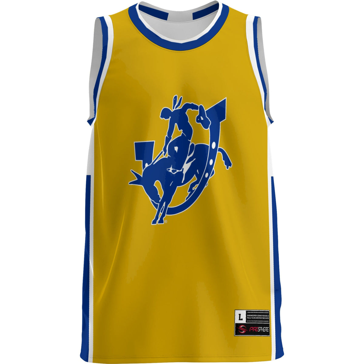 Southern Arkansas Muleriders Lightweight Basketball Jersey - Gold