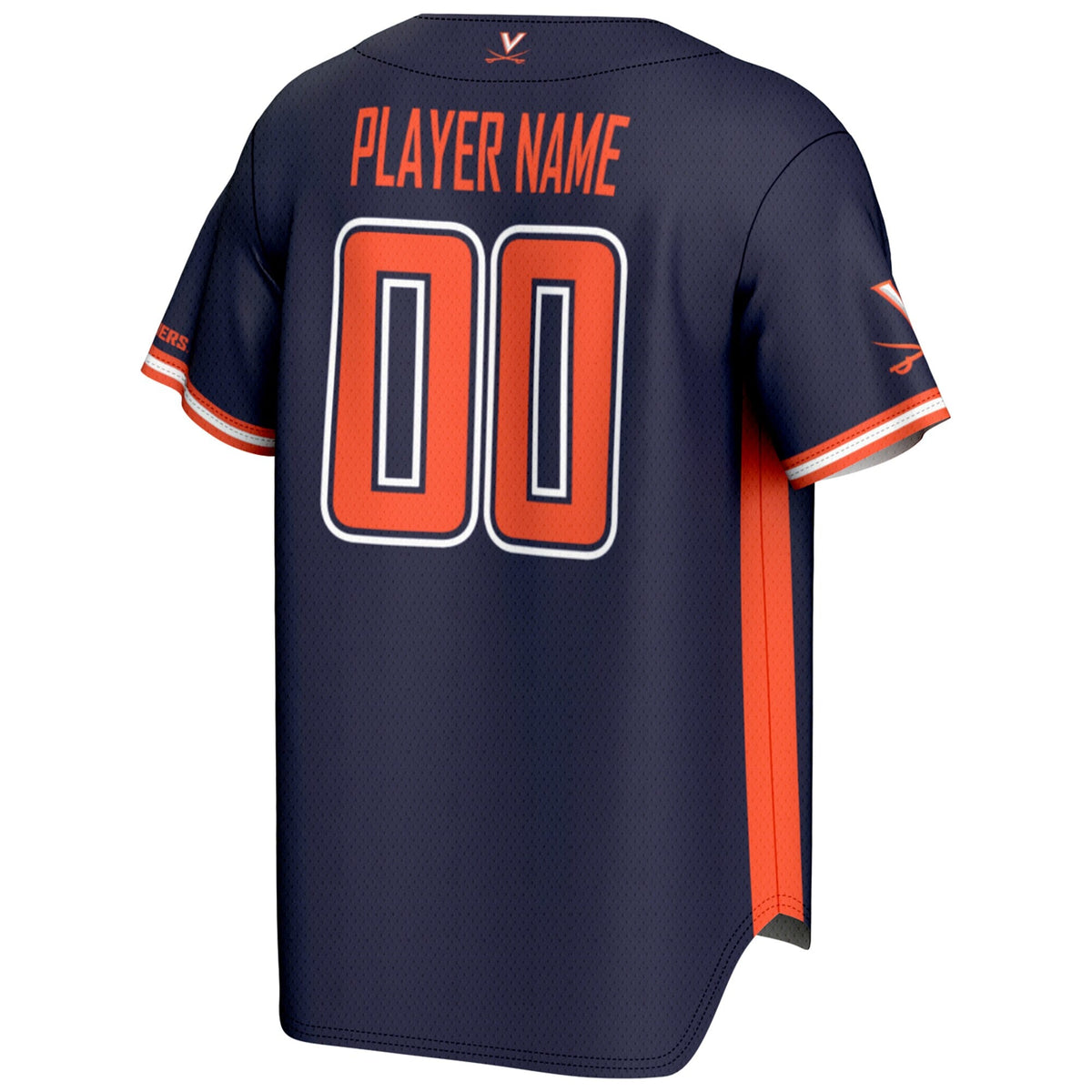 Virginia Cavaliers NIL Pick-A-Player Lightweight Baseball Jersey - Navy