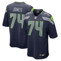 Seattle Seahawks Josh Jones College Navy Team Game Football Jersey