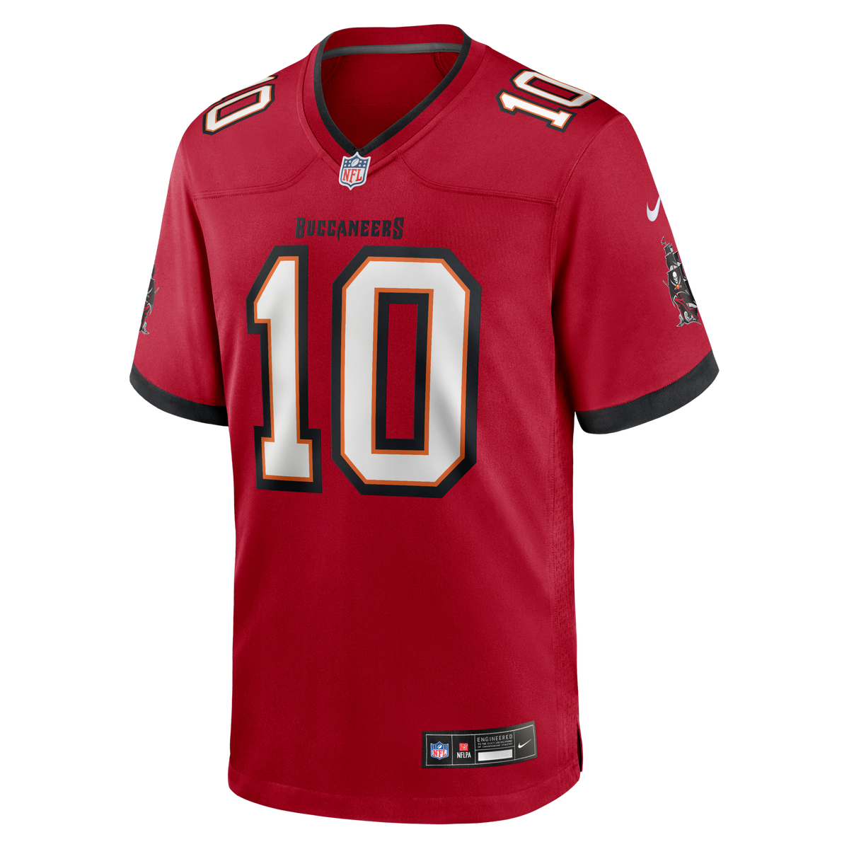 Tampa Bay Buccaneers Trey Palmer Red Game Football Jersey