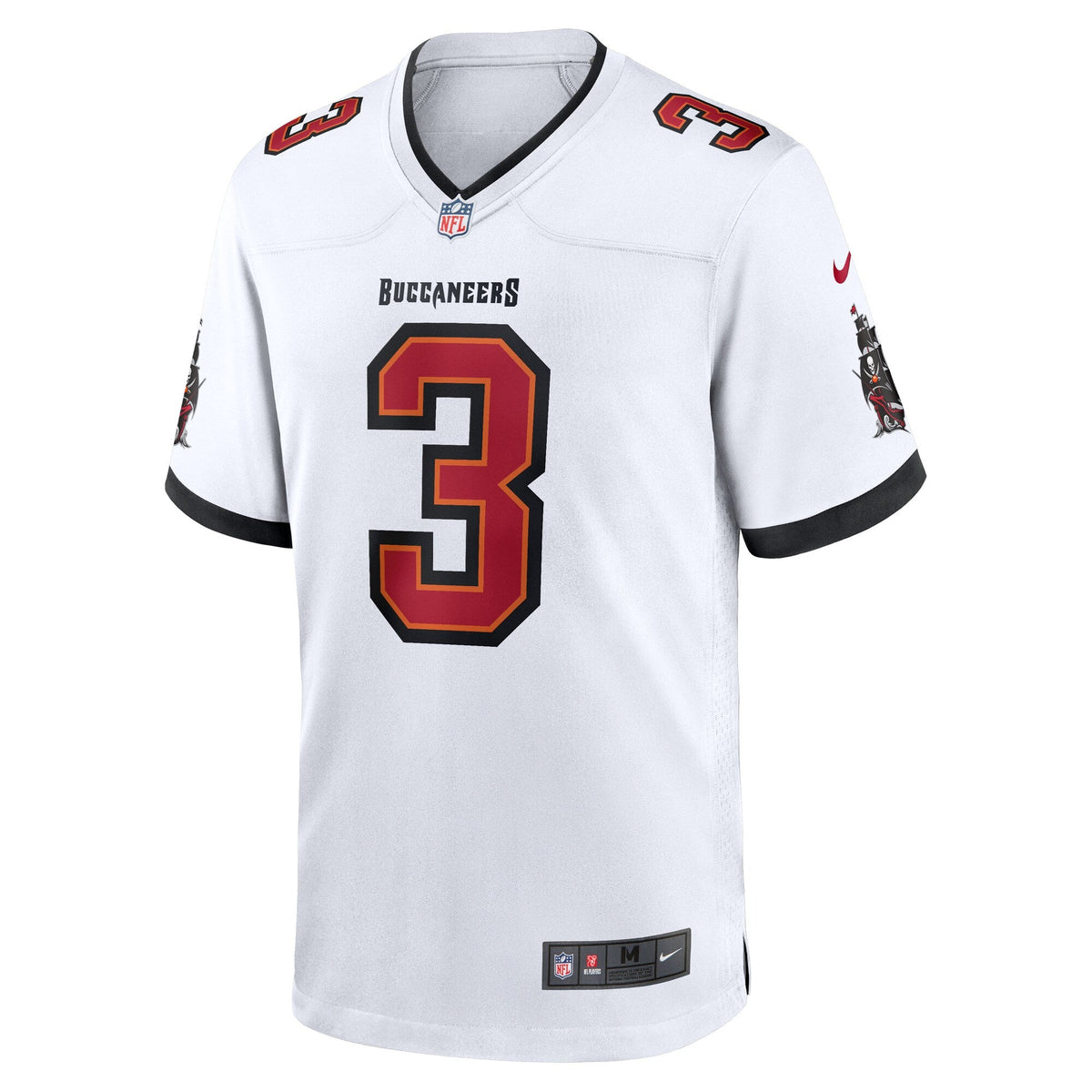 Tampa Bay Buccaneers Rueben Bain Jr. White Game Football Jersey