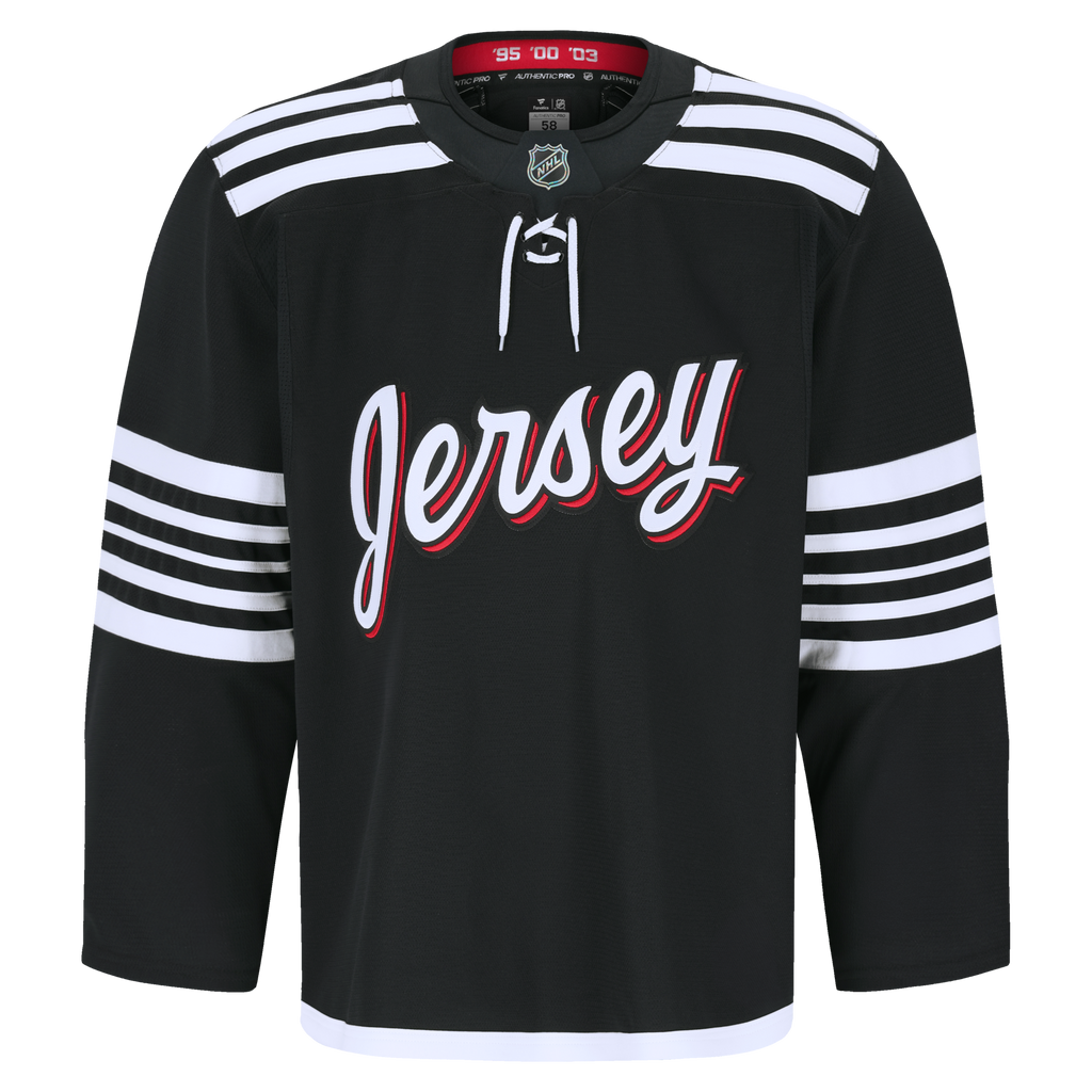 New Jersey Devils Black Alternate Pro Jersey