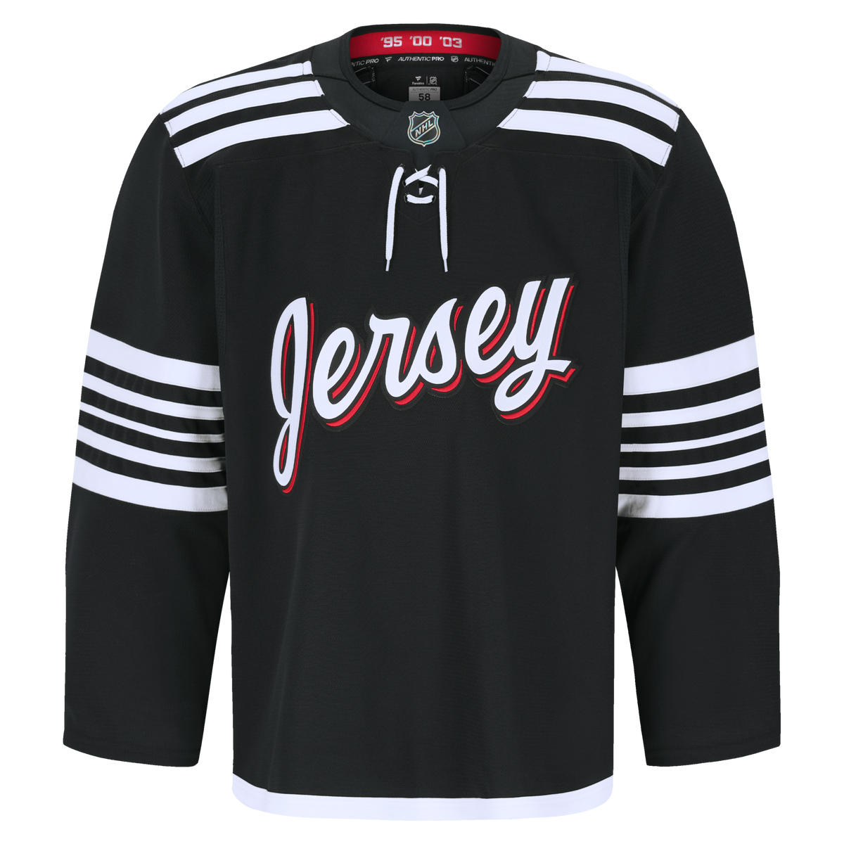 New Jersey Devils Black Alternate Pro Jersey