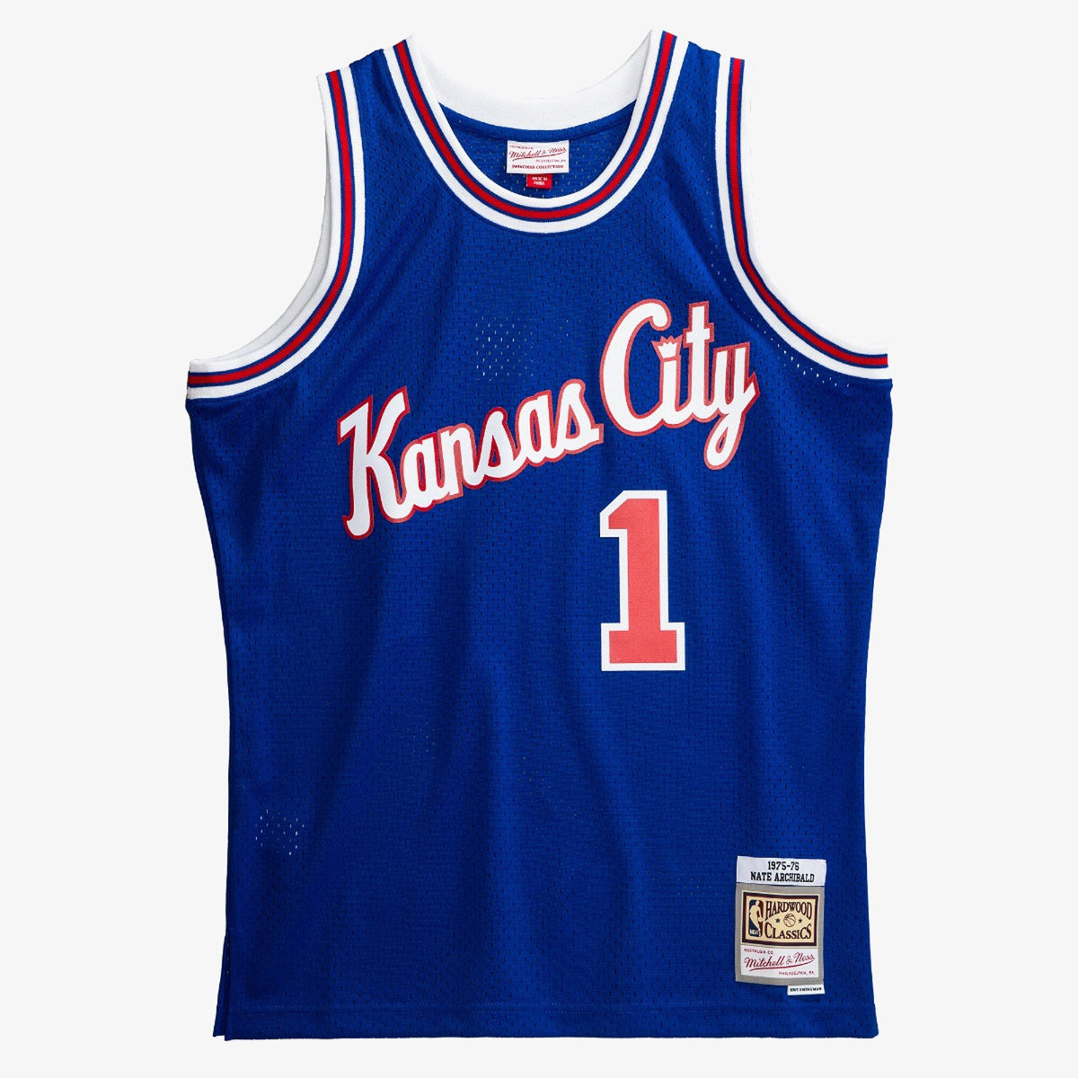 Kansas City Kings Nate Archibald 1975 Swingman Jersey - Royal Blue