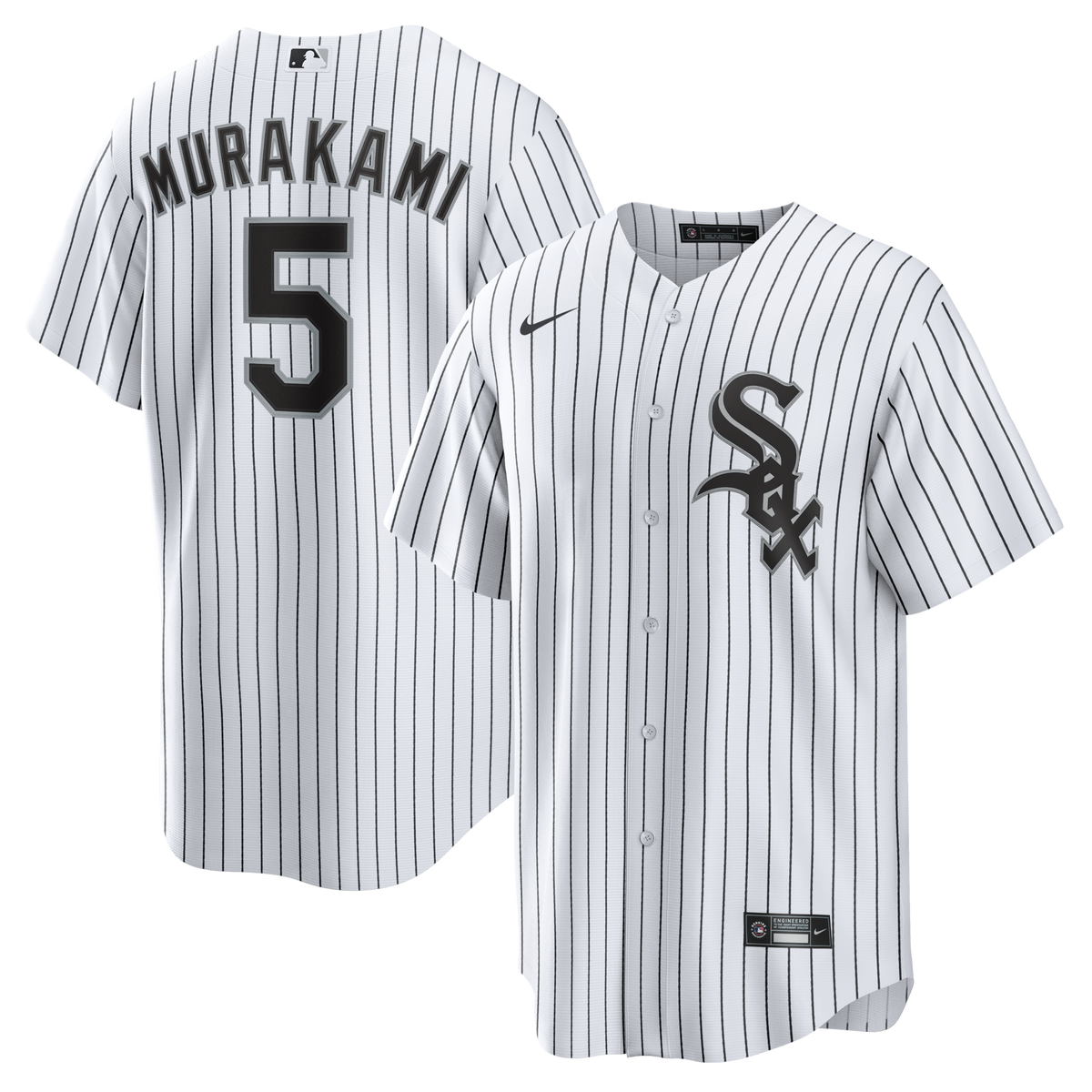 Chicago White Sox Munetaka Murakami White Home Replica Baseball Jersey