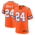 Denver Broncos Champ Bailey Orange Retired Player Alternate Game Football Jersey