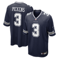 Dallas Cowboys George Pickens Navy Game Football Jersey