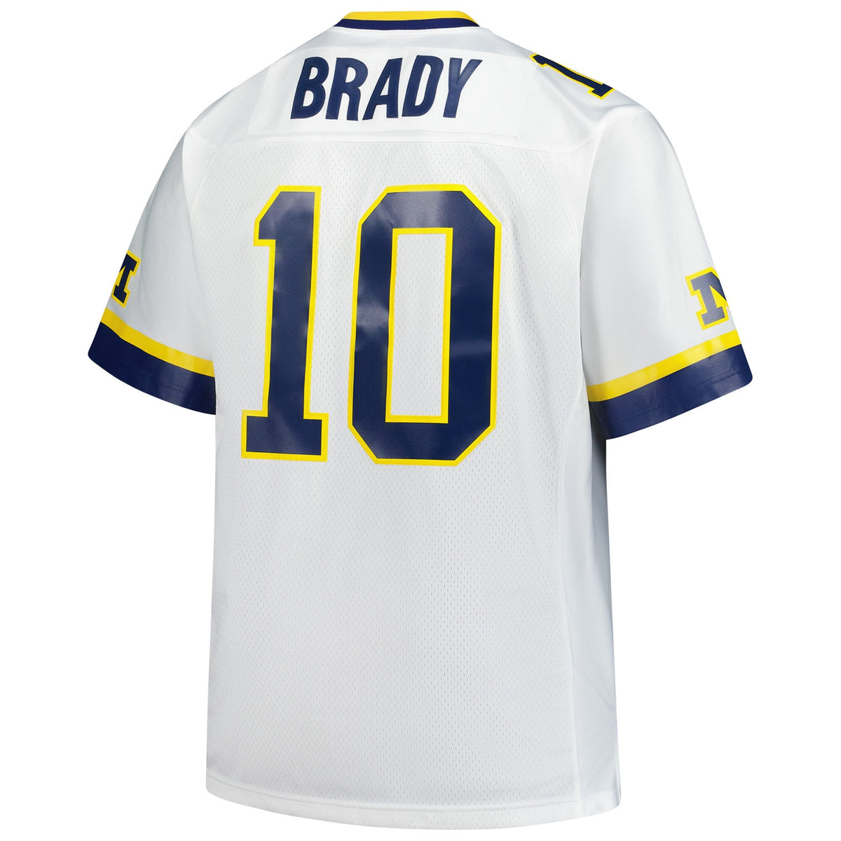 Tom Brady Michigan Wolverines Big & Tall 1999 Legacy Jersey - White