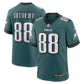 Philadelphia Eagles Dallas Goedert Midnight Green Team Game Football Jersey