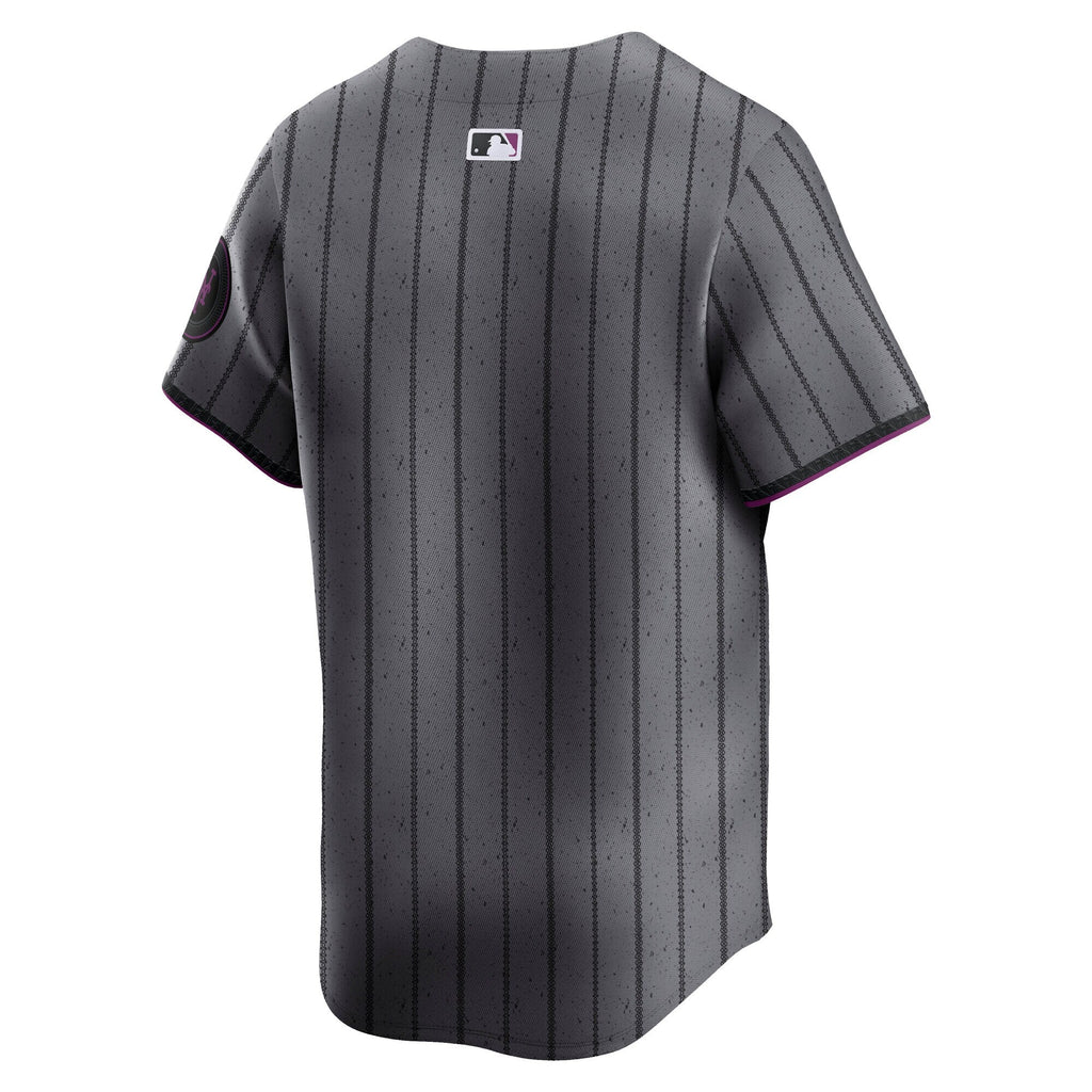 New York Mets Gray City Connect Limited Baseball Jersey