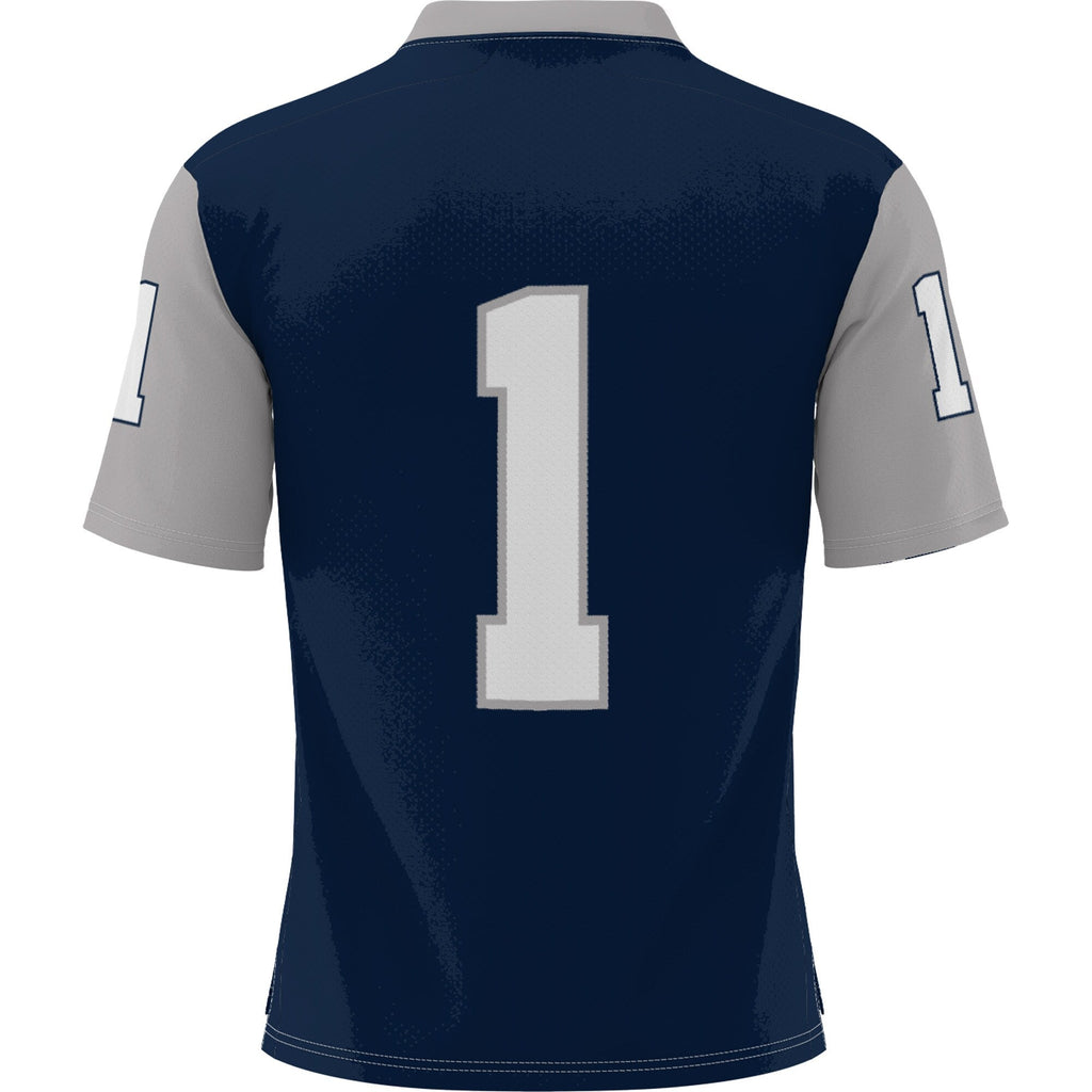 #1 New Hampshire Wildcats Football Jersey - Navy