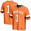 #1 Orange Bowling Green St. Falcons Lightweight Collegiate Football Fashion Jersey