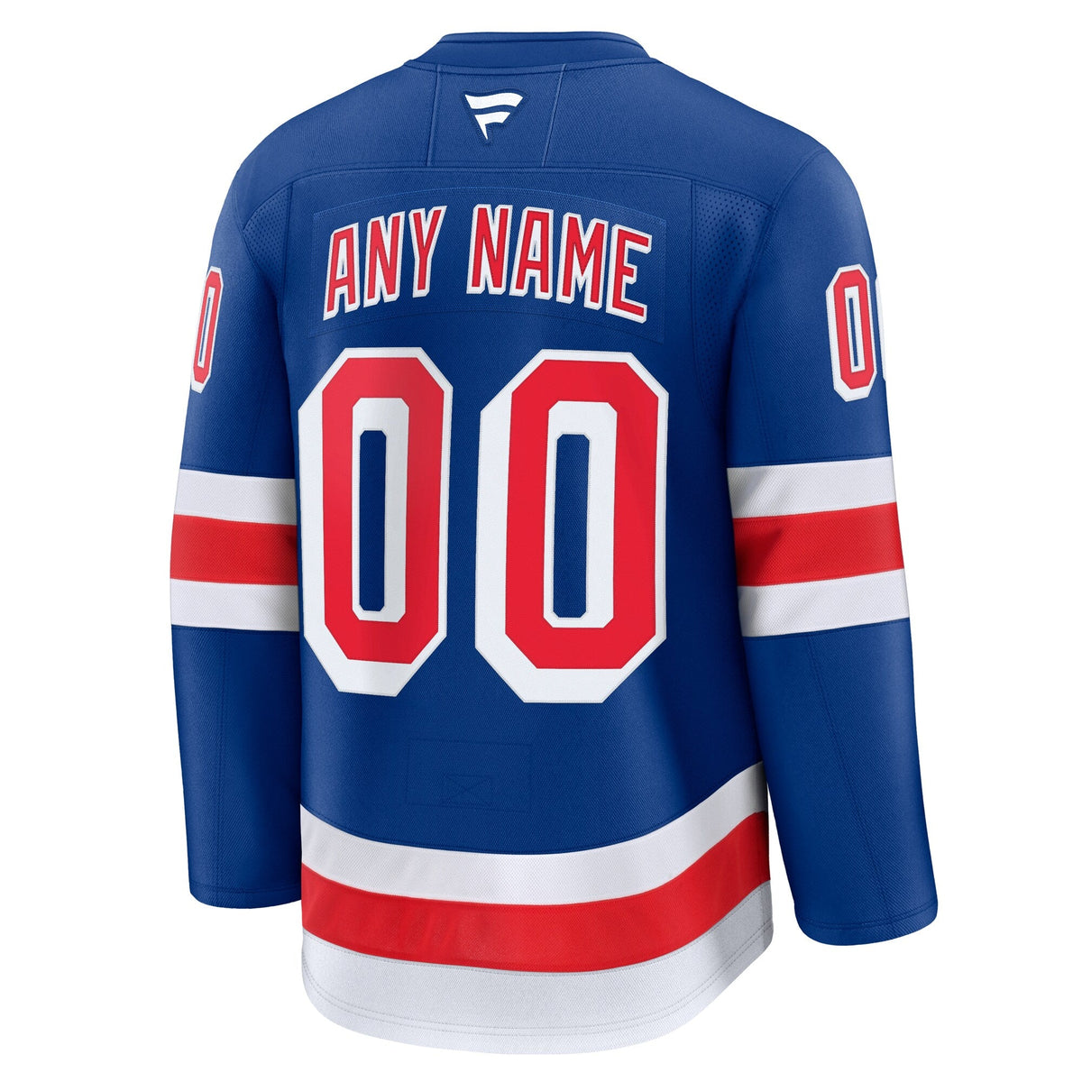 New York Rangers Royal Home Premium Custom Jersey