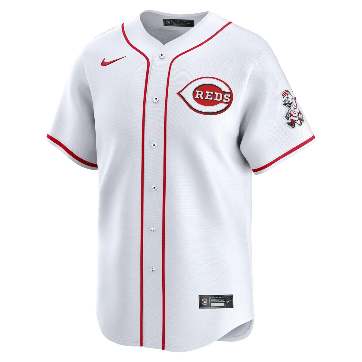 Cincinnati Reds White Home Limited Baseball Jersey