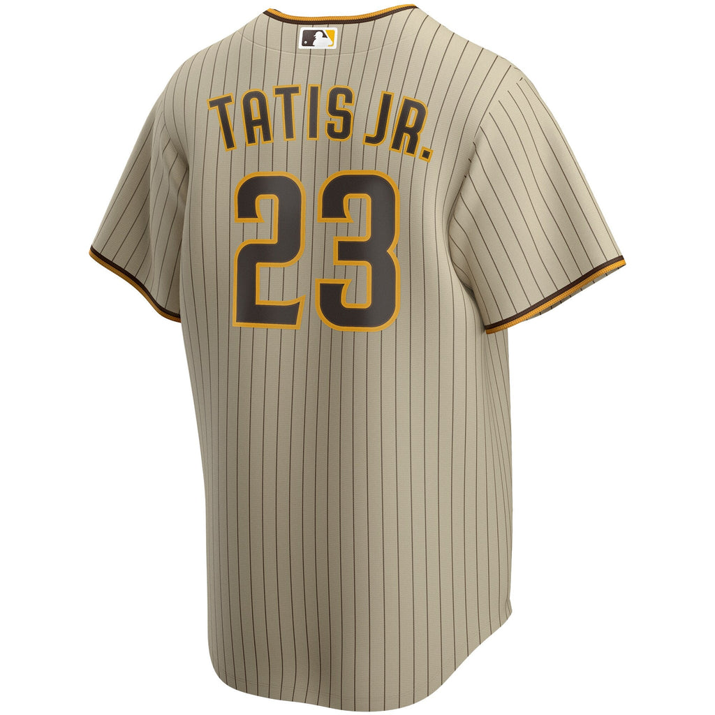 San Diego Padres Fernando Tatis Jr. Tan Alternate Replica Player Baseball Jersey