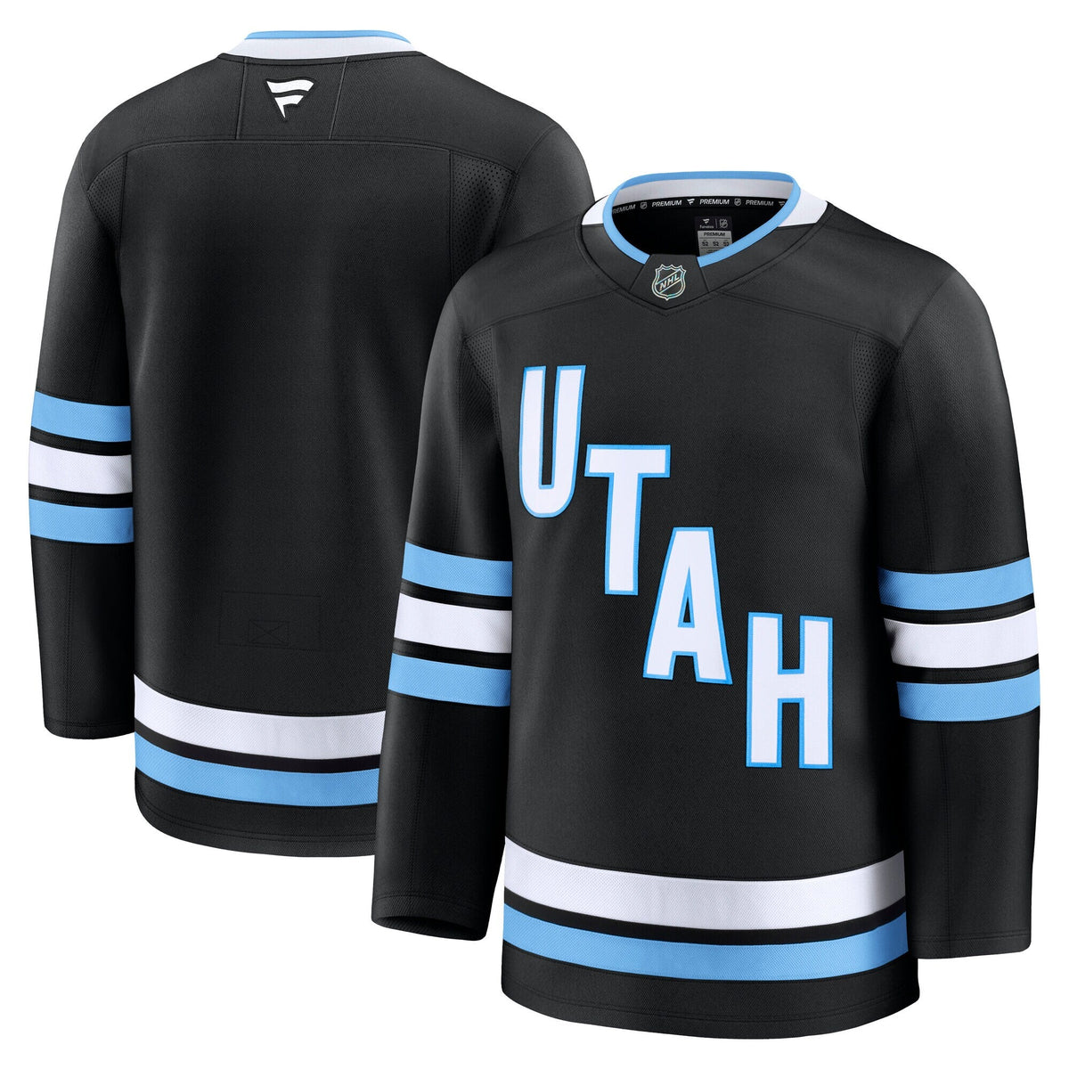 Utah Mammoth Black Home Premium Jersey - Style 201928528