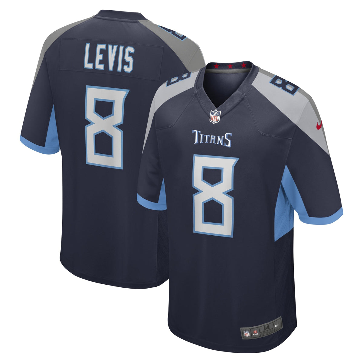Tennessee Titans Will Levis Navy Game Football Jersey